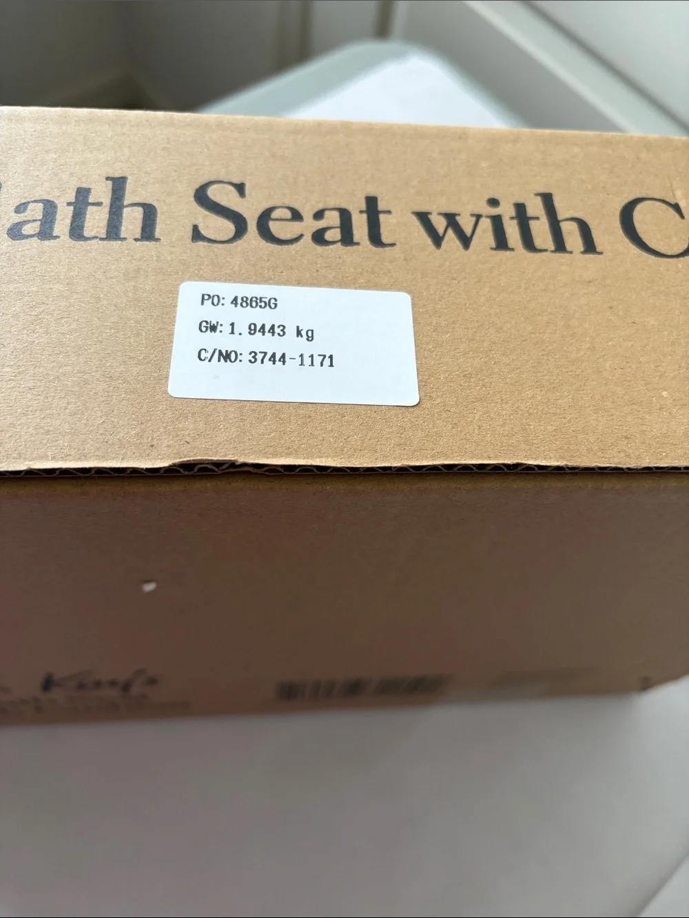 Dr. Kay’s Bath Seat with Cushion NIB